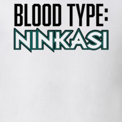 Ninkasi Beer Logo Funny Blood Type Parody T Shirt Ninkasi Beer Logo Funny Blood Type Parody T Shirt