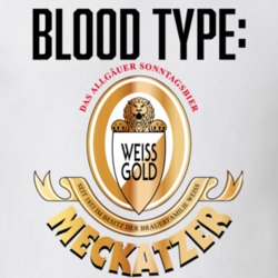 Meckatzer Lowenbrau Beer Logo Funny Blood Type Parody T Shirt Meckatzer Lowenbrau Beer Logo Funny Blood Type Parody T Shirt