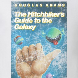 Douglas Adams A Hitchhiker's Guide To The Galaxy Science Fiction Fan B Douglas Adams A Hitchhiker's Guide To The Galaxy Science Fiction Fan B