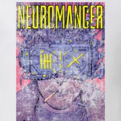 William Gibson Neuromancer Science Fiction Fan Book Novel Cover Worn L William Gibson Neuromancer Science Fiction Fan Book Novel Cover Worn L