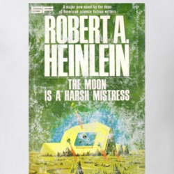 Robert A Heinlein The Moon Is A Harsh Mistress Science Fiction Fan Boo Robert A Heinlein The Moon Is A Harsh Mistress Science Fiction Fan Boo