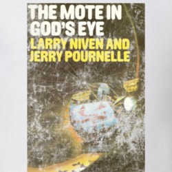 Larry Niven The Mote In God's Eye Science Fiction Fan Book Novel Cover Larry Niven The Mote In God's Eye Science Fiction Fan Book Novel Cover