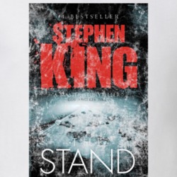 Stephen King The Stand Science Fiction Fan Book Novel Cover Worn Look Stephen King The Stand Science Fiction Fan Book Novel Cover Worn Look