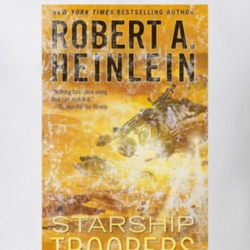 Robert A Heinlein Star Troopers Science Fiction Fan Book Novel Cover W Robert A Heinlein Star Troopers Science Fiction Fan Book Novel Cover W