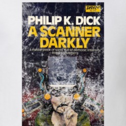 Philip K Dick A Scanner Darkly Science Fiction Fan Book Novel Cover Wo Philip K Dick A Scanner Darkly Science Fiction Fan Book Novel Cover Wo