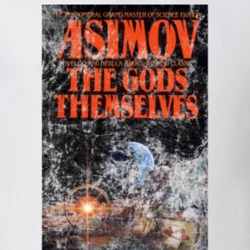 Isaac Asimov The Gods Themselves Science Fiction Fan Book Novel Cover Isaac Asimov The Gods Themselves Science Fiction Fan Book Novel Cover