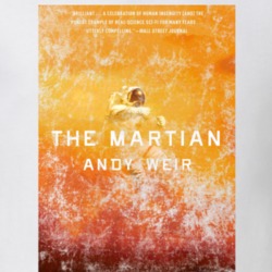 Andy Weir The Martian Science Fiction Fan Book Novel Cover Worn Look T Andy Weir The Martian Science Fiction Fan Book Novel Cover Worn Look T