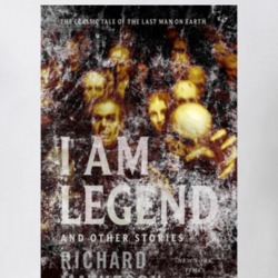 Richard Matheson I Am Legend Science Fiction Fan Book Novel Cover Worn Richard Matheson I Am Legend Science Fiction Fan Book Novel Cover Worn