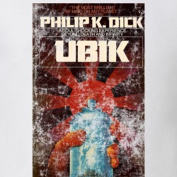 Philip K Dick Ubik Science Fiction Fan Book Novel Cover Worn Look T Sh Philip K Dick Ubik Science Fiction Fan Book Novel Cover Worn Look T Sh