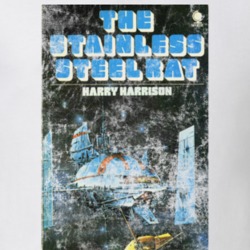 Harry Harrison The Stainless Steel Cat Science Fiction Fan Book Novel Harry Harrison The Stainless Steel Cat Science Fiction Fan Book Novel