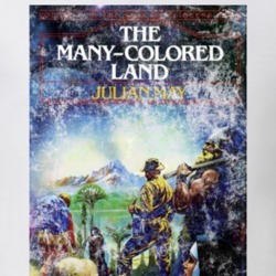 Julian May The Many Colored Land Science Fiction Fan Book Novel Cover Julian May The Many Colored Land Science Fiction Fan Book Novel Cover