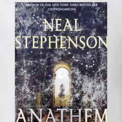 Neal Stephenson Anathem Science Fiction Fan Book Novel Cover Worn Look Neal Stephenson Anathem Science Fiction Fan Book Novel Cover Worn Look