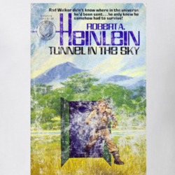 Robert A Heinlein Tunnel In The Sky Science Fiction Fan Book Novel Cov Robert A Heinlein Tunnel In The Sky Science Fiction Fan Book Novel Cov
