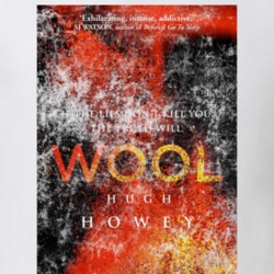 Hugh Howey Wool Omnibus Edition Science Fiction Fan Book Novel Cover W Hugh Howey Wool Omnibus Edition Science Fiction Fan Book Novel Cover W