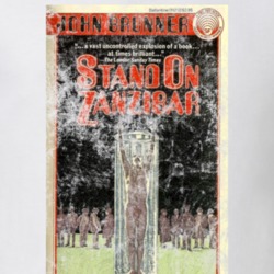 John Brunner Stand On Zanzibar Science Fiction Fan Book Novel Cover Wo John Brunner Stand On Zanzibar Science Fiction Fan Book Novel Cover Wo