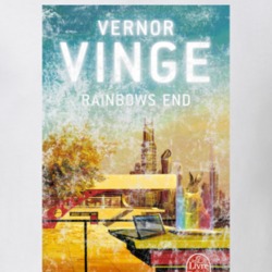 Vernor Vinge Rainbows End Science Fiction Fan Book Novel Cover Worn Lo Vernor Vinge Rainbows End Science Fiction Fan Book Novel Cover Worn Lo