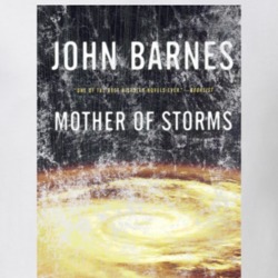 John Barnes Mother Of Storms Science Fiction Fan Book Novel Cover Worn John Barnes Mother Of Storms Science Fiction Fan Book Novel Cover Worn