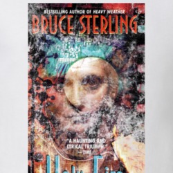 Bruce Sterling Holy Fire Science Fiction Fan Book Novel Cover Worn Loo Bruce Sterling Holy Fire Science Fiction Fan Book Novel Cover Worn Loo