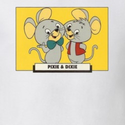 Pixie And Dixie Classic Cartoon Fan T Shirt Pixie And Dixie Classic Cartoon Fan T Shirt