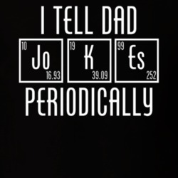 I Tell Dad Jokes Periodically Periodic Table Symbols Funny Fathers Day I Tell Dad Jokes Periodically Periodic Table Symbols Funny Fathers Day