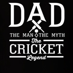 Dad The Man The Myth The Cricket Legend Sports Lovers Father's Day T S Dad The Man The Myth The Cricket Legend Sports Lovers Father's Day T S