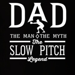 Dad The Man The Myth The Slow Pitch Legend Sports Lovers Father's Day Dad The Man The Myth The Slow Pitch Legend Sports Lovers Father's Day