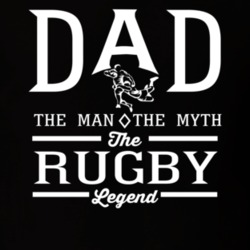 Dad The Man The Myth The Rugby Legend Sports Lovers Father's Day T Shi Dad The Man The Myth The Rugby Legend Sports Lovers Father's Day T Shi