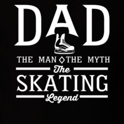 Dad The Man The Myth The Skating Legend Sports Lovers Father's Day T S Dad The Man The Myth The Skating Legend Sports Lovers Father's Day T S