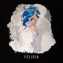 Felicia Darkstalkers Best Female Video Game Characters T Shirt Felicia Darkstalkers Best Female Video Game Characters T Shirt