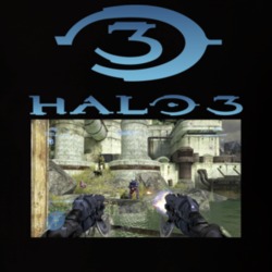 Halo 3 Video Game Arcade Fan T Shirt Halo 3 Video Game Arcade Fan T Shirt