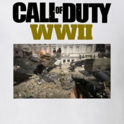 Call Of Duty Wwii 2 Video Game Arcade Fan T Shirt Call Of Duty Wwii 2 Video Game Arcade Fan T Shirt