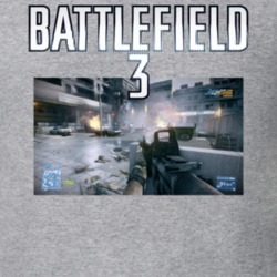 Battlefield 3 Video Game Arcade Fan T Shirt Battlefield 3 Video Game Arcade Fan T Shirt
