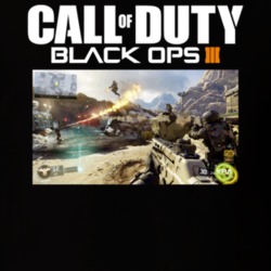 Call Of Duty Black Ops 3 Video Game Arcade Fan T Shirt Call Of Duty Black Ops 3 Video Game Arcade Fan T Shirt