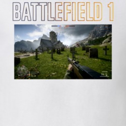 Battlefield 1 Video Game Arcade Fan T Shirt Battlefield 1 Video Game Arcade Fan T Shirt