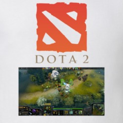 Dota 2 Video Game Arcade Fan T Shirt Dota 2 Video Game Arcade Fan T Shirt