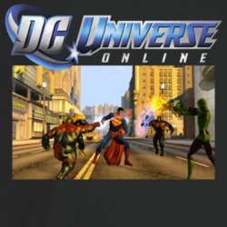 Dc Universe Online Video Game Arcade Fan T Shirt Dc Universe Online Video Game Arcade Fan T Shirt