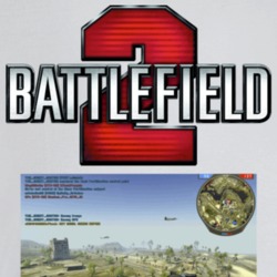 Battlefield 2 Video Game Arcade Fan T Shirt Battlefield 2 Video Game Arcade Fan T Shirt