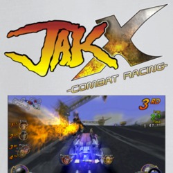 Jak X Combat Racing Video Game Arcade Fan T Shirt Jak X Combat Racing Video Game Arcade Fan T Shirt