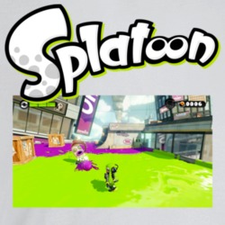 Splatoon Video Game Arcade Fan T Shirt Splatoon Video Game Arcade Fan T Shirt