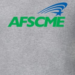 Afscme Union Logo Sport Grey T Shirt Afscme Union Logo Sport Grey T Shirt