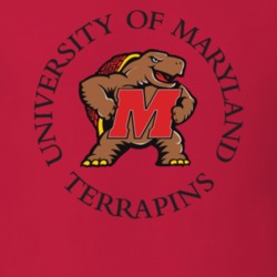 University Of Maryland Terrapins Campus Logo T Shirt University Of Maryland Terrapins Campus Logo T Shirt