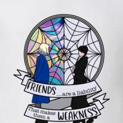 Wednesday And Enid Cool Graphic T Shirt T Shirt For Her Wednesday Adda Wednesday And Enid Cool Graphic T Shirt T Shirt For Her Wednesday Adda