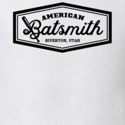 American Batsmith Cool Professional Baseball Bats Logo T Shirt American Batsmith Cool Professional Baseball Bats Logo T Shirt