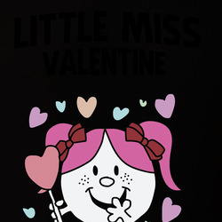 Little Miss Valentines Day Cute Girlfriend T Shirt