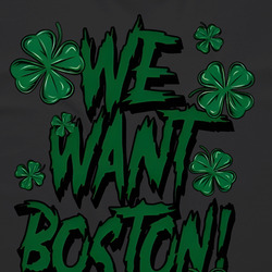 We Want Boston Fan Tshirt, Celtics Fan Playoffs T Shirt