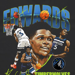 Timberwolves Playoff Shirt, Bold Graphic Nba Wolves Tee, Minnesota Basketball Fan Favorite T Shirt
