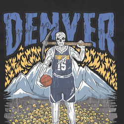 Denver Nuggets Gold Mine Shirt, Scary Nuggets Playoff Tee T Shirt
