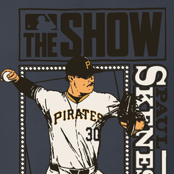 Paul Skenes Fan Tee, The Show Pittsburgh Pirates Pitcher Graphic T Shirt