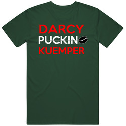 Darcy Kuemper Minnesota Puckin Hockey Classic Cotton Unisex T Shirt