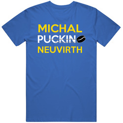 Michal Neuvirth Buffalo Puckin Hockey Classic Cotton Unisex T Shirt